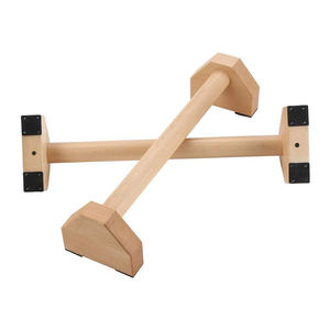 Fabricante Mayorista de Equipos de Fitness, Barra de Flexiones de Madera, Soporte para Flexiones, Paralelas de Madera para Calistenia - Product Image 2