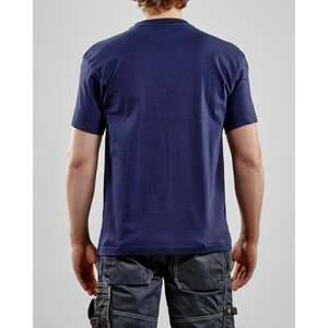 BLAKLADER - 3300103088004XL Camiseta Azul marino-EAN 7330509377833 CAMISETAS Y POLOS DE TRABAJO - Product Image 3