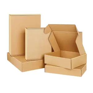 Пользовательская печатная Гофрированная коробка для доставки, электронная коммерция, картонная коробка для почтовых отправлений, картонная упаковка