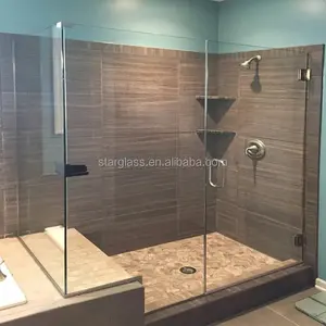Bagno semplice doccia porta divisorio bagnato e asciutto separazione bagno schermo temperamento in vetro doccia camere