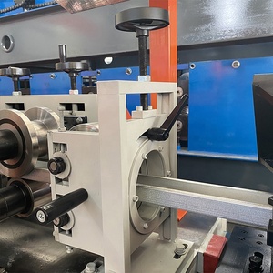 Máquina automática de fabricación de Material de acero ligero para paneles de yeso, máquina para hacer rollos de acero con pernos tipo <span class=keywords><strong>C</strong></span> - Product Image 2