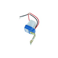 Interruptor de Fotocélula de encendido/apagado automático 10A 12V/24V/110V/220V DC AC Sensor de luz de calle 50-60Hz Sensores ópticos de control de fotos