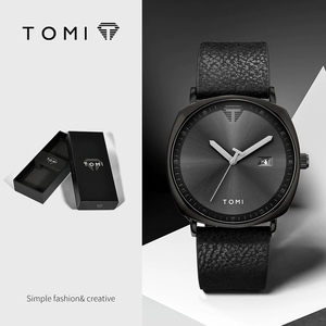 นาฬิกาควอตซ์ <span class=keywords><strong>Tomi</strong></span> T044 <span class=keywords><strong>ราคา</strong></span>ใหม่สุดคุ้ม กันน้ำ พร้อมปฏิทิน กล่องของขวัญสุดหรู สไตล์ผู้ชาย นาฬิกาข้อมือสำหรับผู้ชาย Reloj Para Hombre - Product Image 2