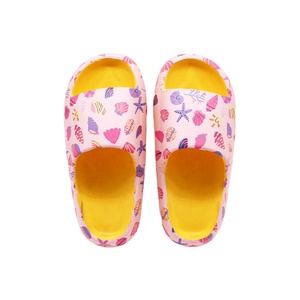 Sandales personnalisées de haute qualité avec motif coquillage et étoile de mer, pantoufles souples en EVA à semelle épaisse, Cloud Slides - Product Image 2