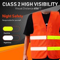 Gilet de sécurité haute visibilité imprimé sur mesure, jaune, réfléchissant, pour cadeaux de reconnaissance du personnel et image de marque d'entreprise