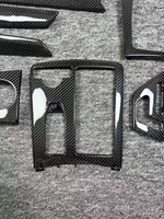 Kit de garnitures intérieures en fibre de carbone parfaitement adapté pour Mercedes Benz W204 C63 AMG Classe C 2008-2014, accessoires intérieurs de remplacement