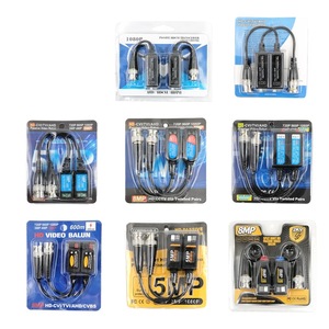 Đồng trục Analog Mạng Cáp Transmitter AHD CVI TVI HD Twisted Pair <span class=keywords><strong>BNC</strong></span> Mạng Cáp đầu làm bằng nhựa bền - Product Image 3