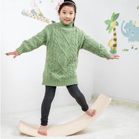 Vente directe d'usine, jouets d'équilibre en bois les plus vendus, balançoire originale, couleur originale, pratique du yoga, planche de flexion éducative