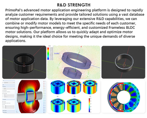 PrimoPal OEM Outrunner BLDC <span class=keywords><strong>Motor</strong></span> Round 12 ~ 48V ímã permanente Industrial exterior Rotor Brushless <span class=keywords><strong>DC</strong></span> <span class=keywords><strong>Motor</strong></span> - Product Image 5