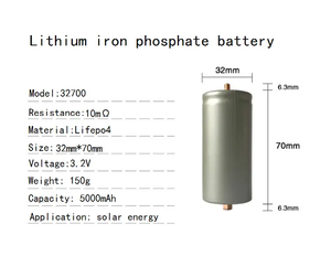 سيارة ليثيوم فوسفات الحديد القابلة لإعادة الشحن lifepo4 - Product Image 5