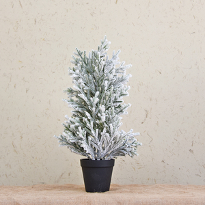 Bonsai Artificiale di Pino Bianco per Tavolo, Piante Artificiali da Interno per Decorazioni Invernali - Product Image 5