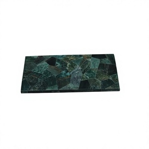 Planche à fromage en marbre de couleur verte de qualité supérieure pour couper les fruits, les légumes et le fromage aux prix les plus bas - Product Image 1