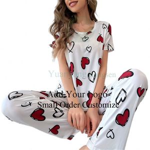 Pijamas de Dormir con Estampado Artesanal a Mano y Teñido Natural - Product Image 3