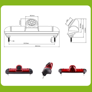 FIAT Ducato <span class=keywords><strong>Camera</strong></span> Đèn Phanh Cho Cuối Năm 2006-2015 3 Gen, Peugeot Boxer, Citroen Jumper - Product Image 5