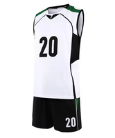 Tenue de volley-ball unisexe adulte sur mesure, nouvelle collection, 100 % polyester, légère, séchage rapide, respirante, vêtements de sport