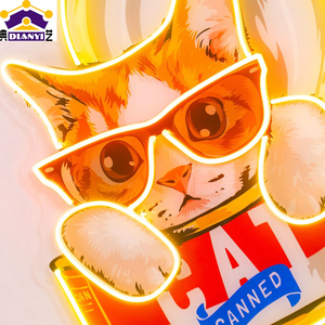 Insegna al Neon Personalizzata, Logo Aziendale Illuminato al Neon, Caratteri Luminosi, Insegna al Neon 'Buon Compleanno', 'Mi Vuoi Sposare?' - Product Image 5