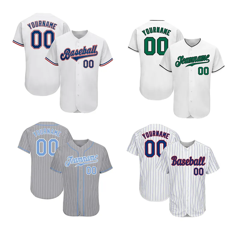 Personalizzare il ricamo bianco con bottoni su camicie da Baseball maglia blu Royal #4 camicie abbigliamento uomo Toronto maglie bianche per adulto