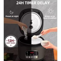 Cuiseur à riz cuisine de haute qualité grande taille multi-fonction contrôle tactile cuisson au riz électrique numérique