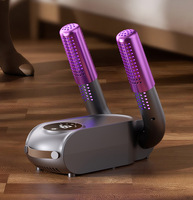Séchoir à chaussures intelligent pliable et extensible avec écran tactile et minuterie, chauffe-chaussures domestique transfrontalier