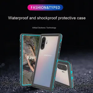 <span class=keywords><strong>Coque</strong></span> Transparente Étanche pour <span class=keywords><strong>Samsung</strong></span> Note 10 Plus 5G, Étui de Téléphone Portable <span class=keywords><strong>avec</strong></span> Protection Antichute pour Sports de Plein Air - Product Image 2