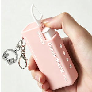 Porte-clés personnalisé pour gloss à lèvres, baume à lèvres, flacon de parfum, tube de lotion 1,75 oz, cartouches de café, fil dentaire, brosse à dents - Product Image 5