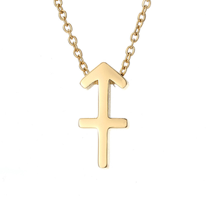 In acciaio inox placcato oro catena a maglie alla moda gioielli girocollo collana con zircone per uomo e donna abiti da festa - Product Image 4