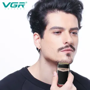 VGR V-331 USB充電式電気シェーバー男性用家庭用メンズホイルブリードシェーバーコードレス