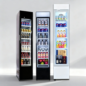 Refrigerador Comercial de Bebidas con Vitrina Congeladora Individual para Refrescos, <span class=keywords><strong>Cola</strong></span>, Bebidas Energéticas y Botellas Frías - Product Image 4