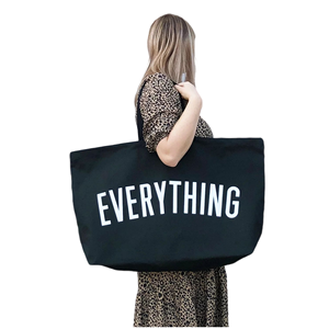 Tùy chỉnh thân thiện với môi lụa màn hình in logo Thêm lớn quá khổ tái sử dụng vải khuyến mại mua sắm thuyền túi cho hàng tạp hóa - Product Image 1