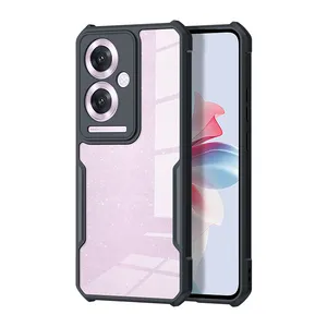 XUNDD casing ponsel pelindung antijatuh, casing penutup belakang kosong untuk OPPO Reno 11 F 5G