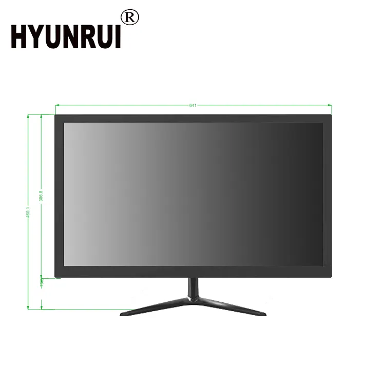 Directo de fábrica Monitor de TV HD + VGA 60Hz, pantalla LCD de 18,5 pulgadas, 19 pulgadas, 20 pulgadas, venta al por mayor