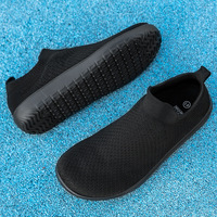 Sepatu Big Foot Bone Wide Palm Breathable Ukuran Besar 46, Ringan, Bernapas, Sepatu Kaus Kaki Satu Pedal, Sol Lembut, Flat, Kepala Lebar