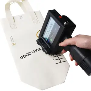 Handheld Inkjetprinter, Fabrieks Directe Verkoop, Logo, Afbeelding, Streepjescode, Nummer, Datum, Assemblagelijn Automatisch Afdrukken