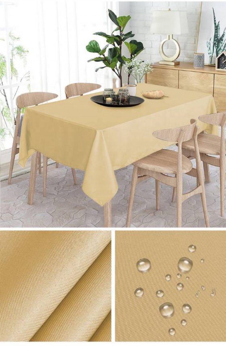 Набор для рождественской скатерти, сублимационная Водонепроницаемая ручная работа, индивидуальная техника окрашивания логотипа, современный цвет для улицы