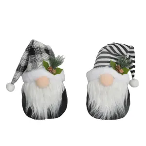 Produits en vogue 2023 bonhomme de neige bonhomme de neige bonhomme de neige forêt ornement longue barbe noël en peluche Goblin poupée - Product Image 2