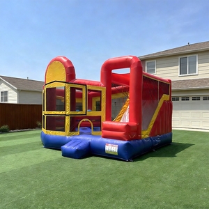 Castillo Inflable con Tobogán, Precio Económico, Casas de Brinco Interiores, Castillo Inflable Accesible para Niños y Adultos - Product Image 1