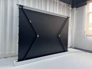 Pantalla de Proyección Eléctrica de PVC Blanco Mate de 92 Pulgadas, Formato 16:9, Extraíble para Todos los Proyectores Domésticos, Diseño de Elevación desde el Suelo - Product Image 2
