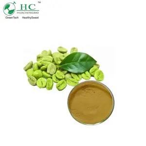 100% Natural Botanical Extract Green Coffee Bean Extract Coffea Arabica L.