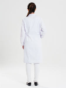 <b>White</b> <b>Women</b> Polyester Cotton <b>Long</b> Sleeve <b>Coat</b> Pharmacy Apparel Lab <b>Coat</b> - Product Image 4