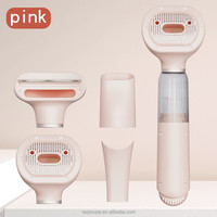 Aspirateur de toilettage intelligent pour animaux de compagnie avec peigne à billes rondes pour massage de la peau, adapté aux petites et grandes races, livraison directe d'usine