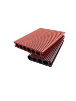 Planche de terrasse en WPC à rainures étroites et grain droit Songyuan 25*140mm pour la décoration de sols extérieurs de jardin