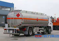 Camion-citerne en alliage d'aluminium 6x2 Euro 6 pour le transport de carburant diesel et essence