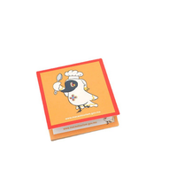 Planificateur hebdomadaire de vente chaude Die Cut Journal Bloc-notes Backcard Sticky Memo Pad