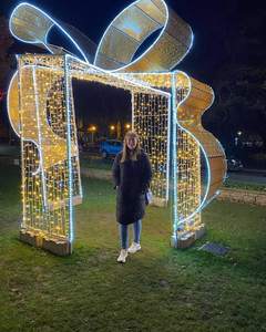 Caja de Regalo 3D con Luces Decorativas que Cambian de Color para Navidad, Festivales, Calles y Decoración Nocturna Exterior - Product Image 1