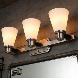 3 Light Modern <b>Vanity</b> Lighting Fixtures High Quality Living Room Mirror Light Wall Mounted Chrome Finish <b>LED</b> Wall Lamp Cylinder - Product Image 5