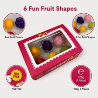 Hicey Halal Mix Fruit Flavor Mini Ice Cream 3D Mango Peach Strawberry Lemon Shaped Ice Cream