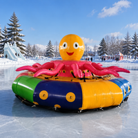 Wild Blade One Stop Sourcing : Jouets de neige gonflables en PVC, entièrement étanches, épaissis et résistants au froid, pour l'hiver, modèle Octopus Skiing