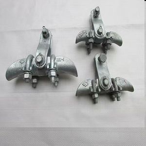 Adss có thể điều chỉnh kết thúc chết Guy Grips làm bằng hợp kim nhôm bền và Wire Rope Clip tensores - Product Image 2