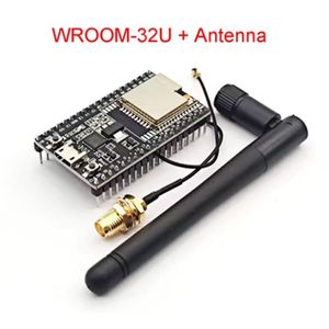 Module de développement ESP32-WROOM-32U avec adaptateur d'antenne externe femelle, carte mère intégrée et module CP2102 32D/32U - Product Image 2