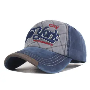 New York topi bisbol pria wanita, Snapback topi untuk wanita ayah Trucker topi Gorra kustom